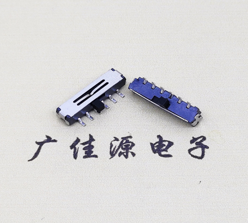 十二腳兩檔貼片.臥式開關(guān).撥動開關(guān).微動開關(guān)